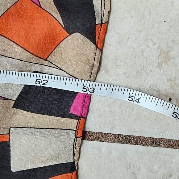 Trina Turk Silk Geometric Floral Jacquard Strapless Maxi Dress Women's 8 Preppy - Picture 11 of 13